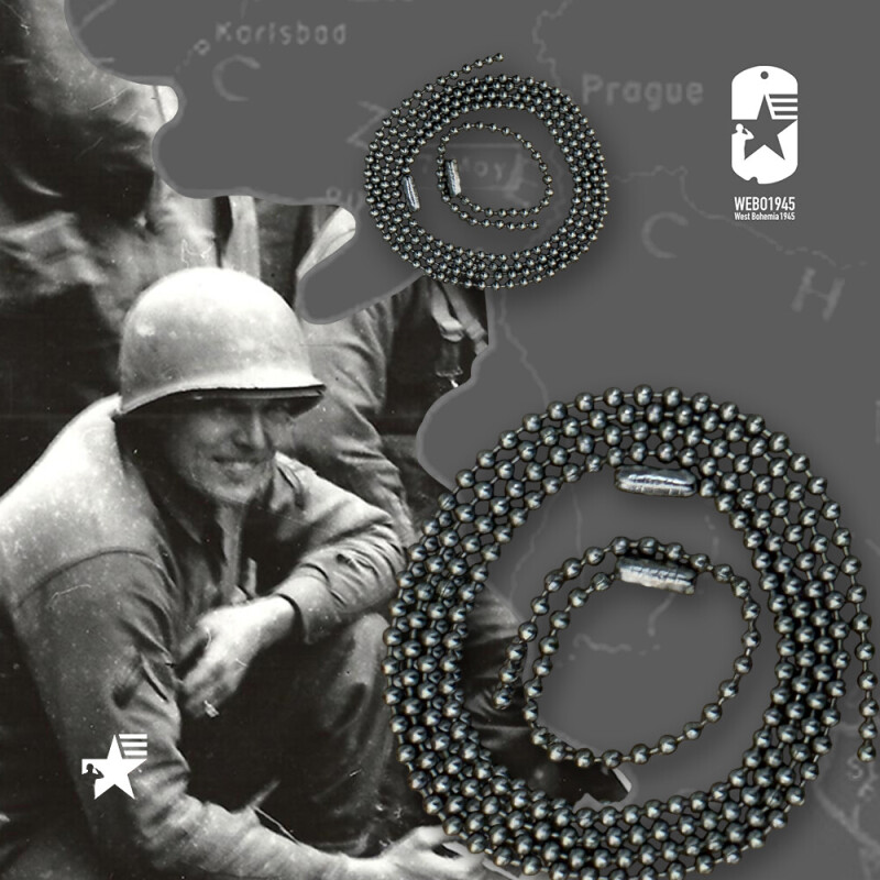 Nerezové řetízky USA k DOG TAGS 76 cm